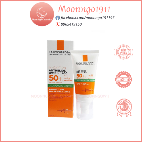 Hoàn tiền 15% - kem chống nắng lrc anthelios xanh lá