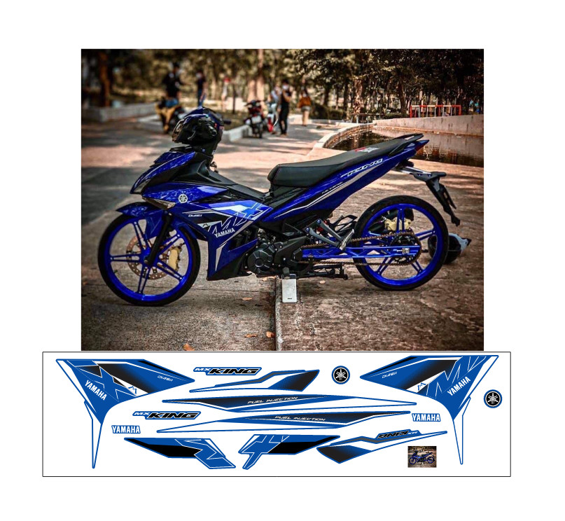 Tem rời ex 150 - mẫu mx king - malai