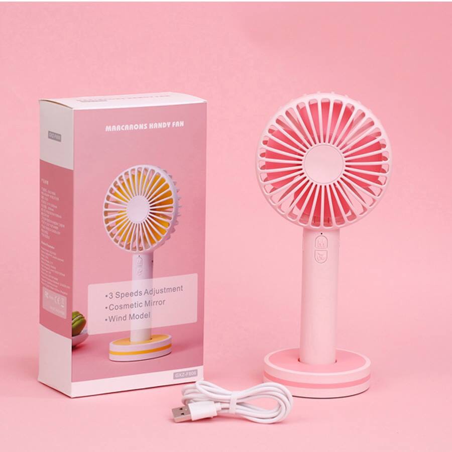 [HCM][GIẢM GIÁ SỐC] QUẠT MINI FAN CẦM TAY VỚI THIẾT KẾ NHỎ GỌN TIỆN LỢI KHI MANG THEO ĐI HỌC ĐI CHƠI - QUẠT MINI CHUẨN HÀNG XUẤT NHẬT TÙY CHỈNH 3 MỨC ĐỘ SIÊU MÁT - TẶNG KÈM ĐẾ