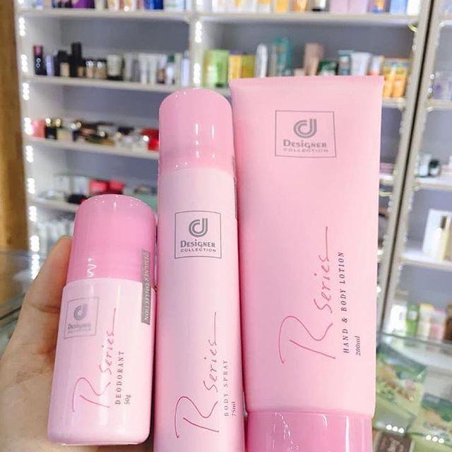 [HCM]BỘ 3 RSERIES: XỊT THƠM - KEM DƯỠNG - LĂN NÁCH. PHÙ HỢP SỬ DỤNG HOẶC LÀM QUÀ - HALIDO