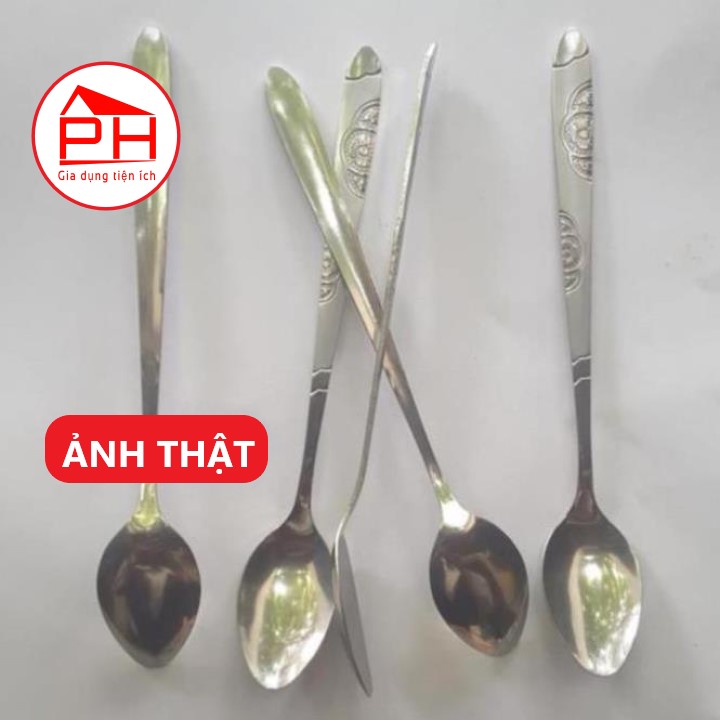 Combo 05 Thìa cà phê Inox, Muỗng inox Bền, đẹp, cứng cáp