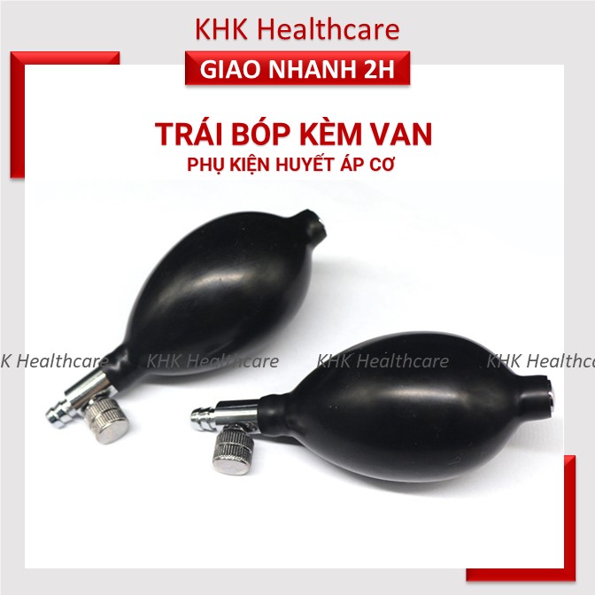 Quả bóp huyết áp cơ - phụ kiện dùng cho huyết áp cơ