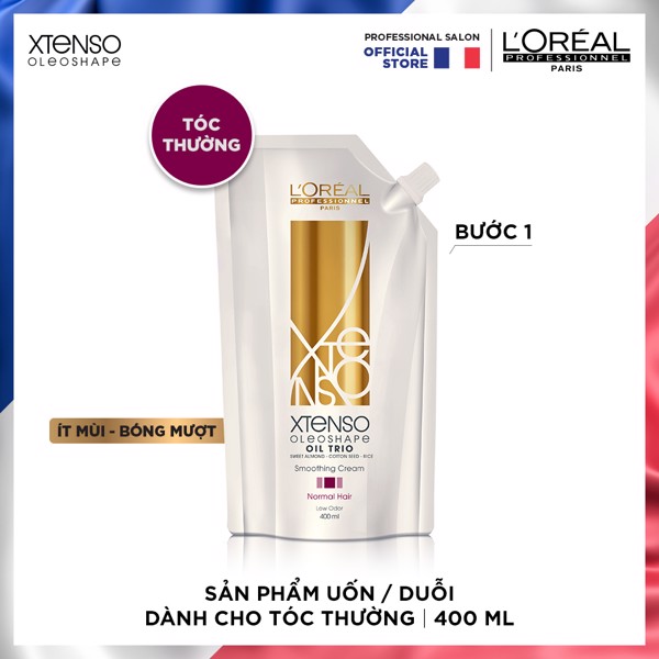 Sản phẩm uốn / duỗi dành cho tóc thường 400ml