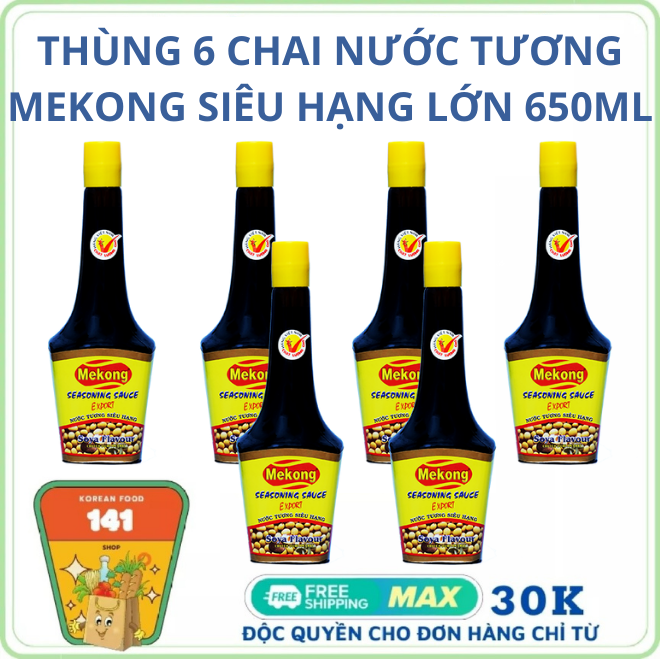 Nước tương mekong siêu hạng lớn 650ml