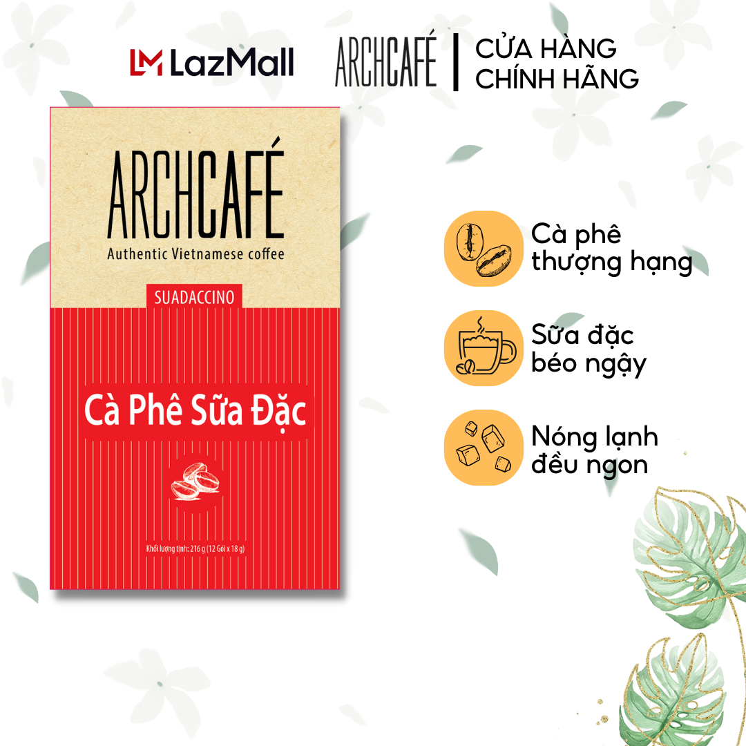 Cà Phê Sữa Đặc - Cafe hoà tan Archcafé