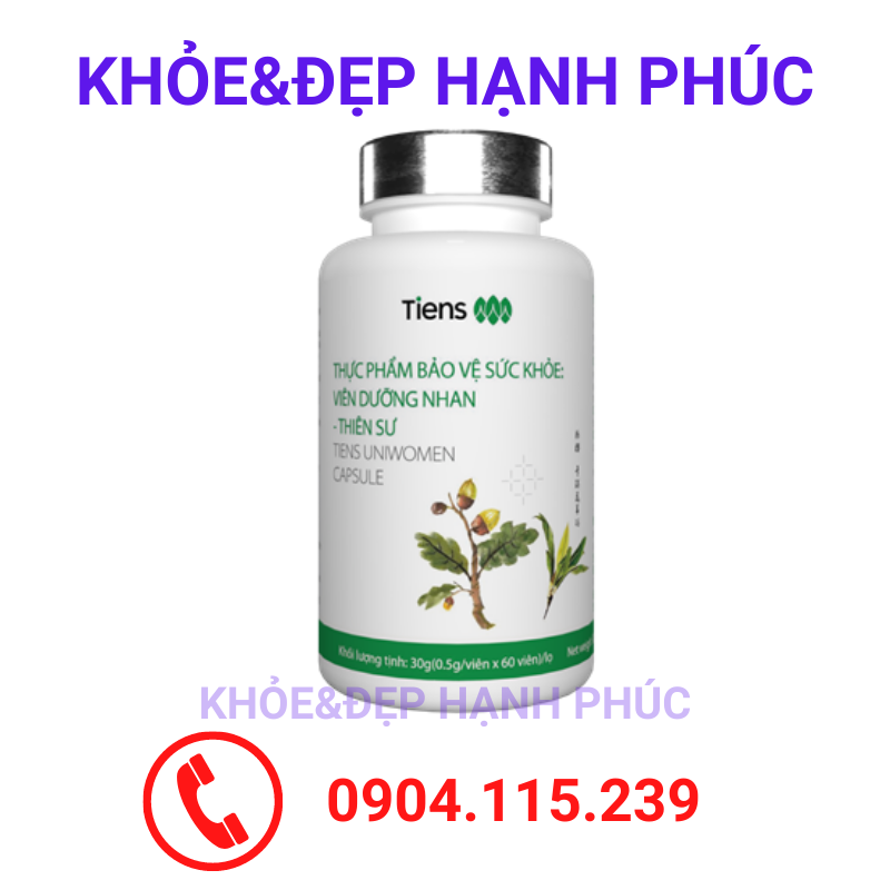 Viên dưỡng nhan Tiens - Thiên Sư – 60 viên/lọ