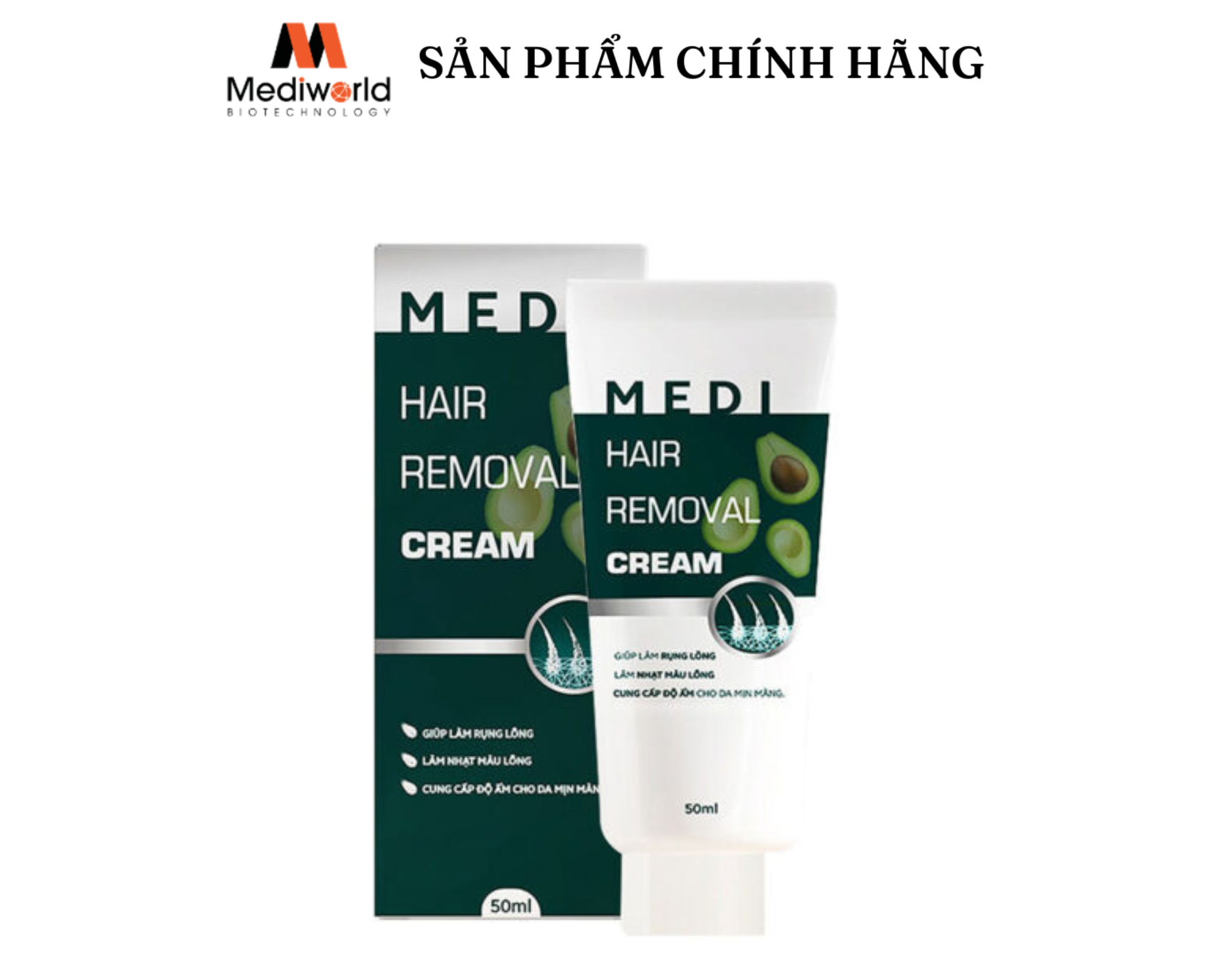 Medi hair removal cream – kem tẩy lông an toàn, cấp ẩm cho da