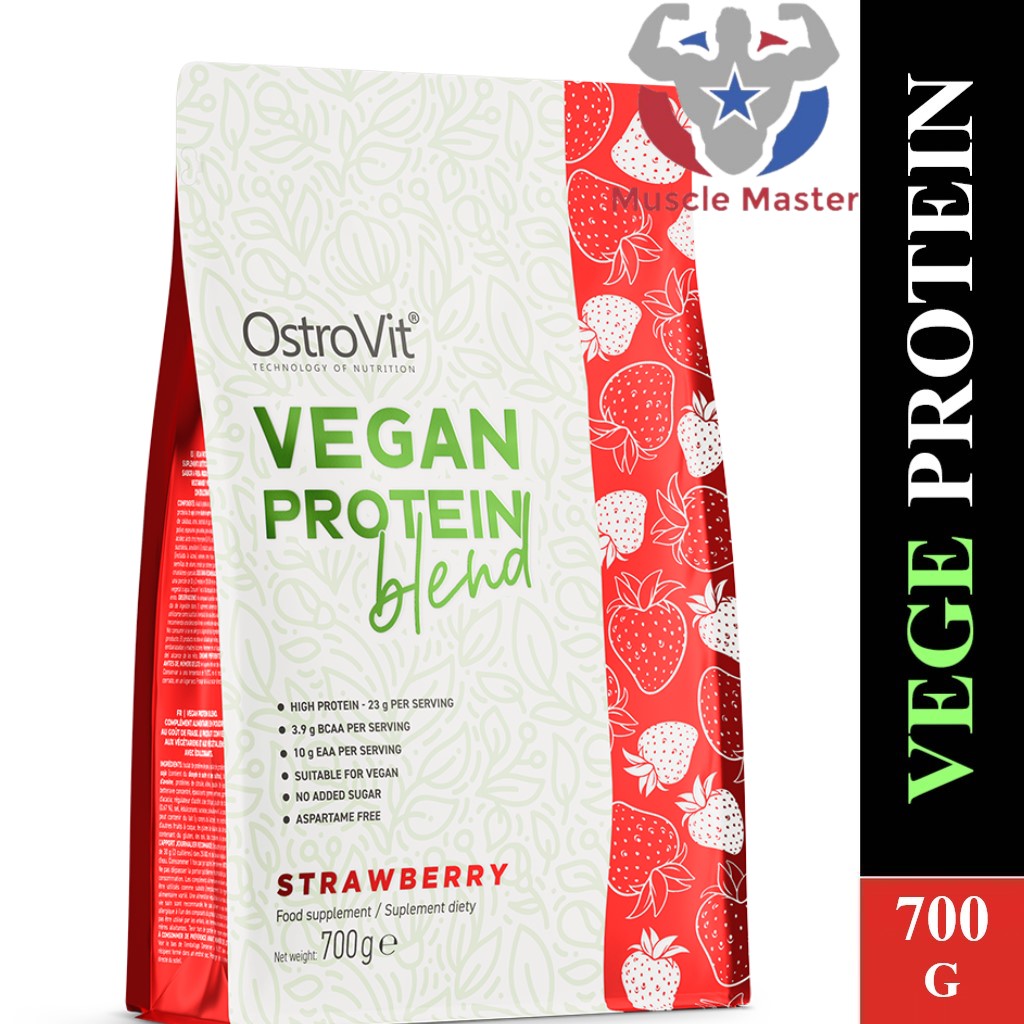 Sữa Bột Thuần Chay Tăng Cơ Giảm Mỡ OSTROVIT VEGAN PROTEIN BLEND 700g