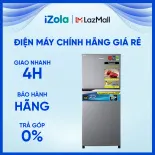 Tủ lạnh Panasonic Inverter 234 lít NR-TV261APSV - Ngăn rau củ Fresh Safe - Làm lạnh vòng cung Panorama - Khay thực phẩm Tanto tránh rơi thực phẩm ra ngoài