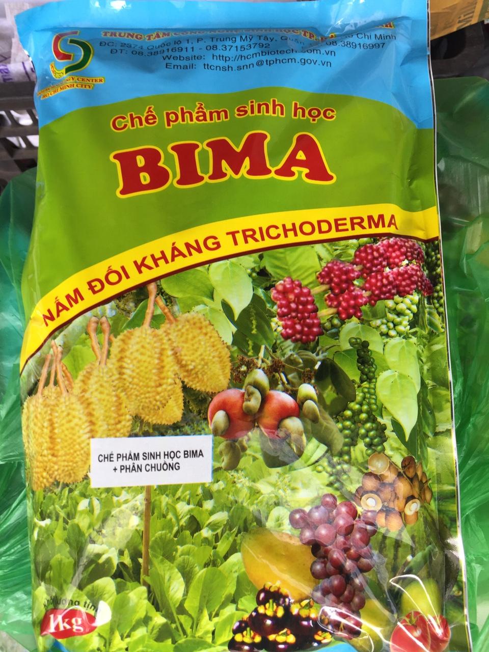 Chế phẩm sinh học ( BIMA)- nấm đối kháng trichoderma-1kg