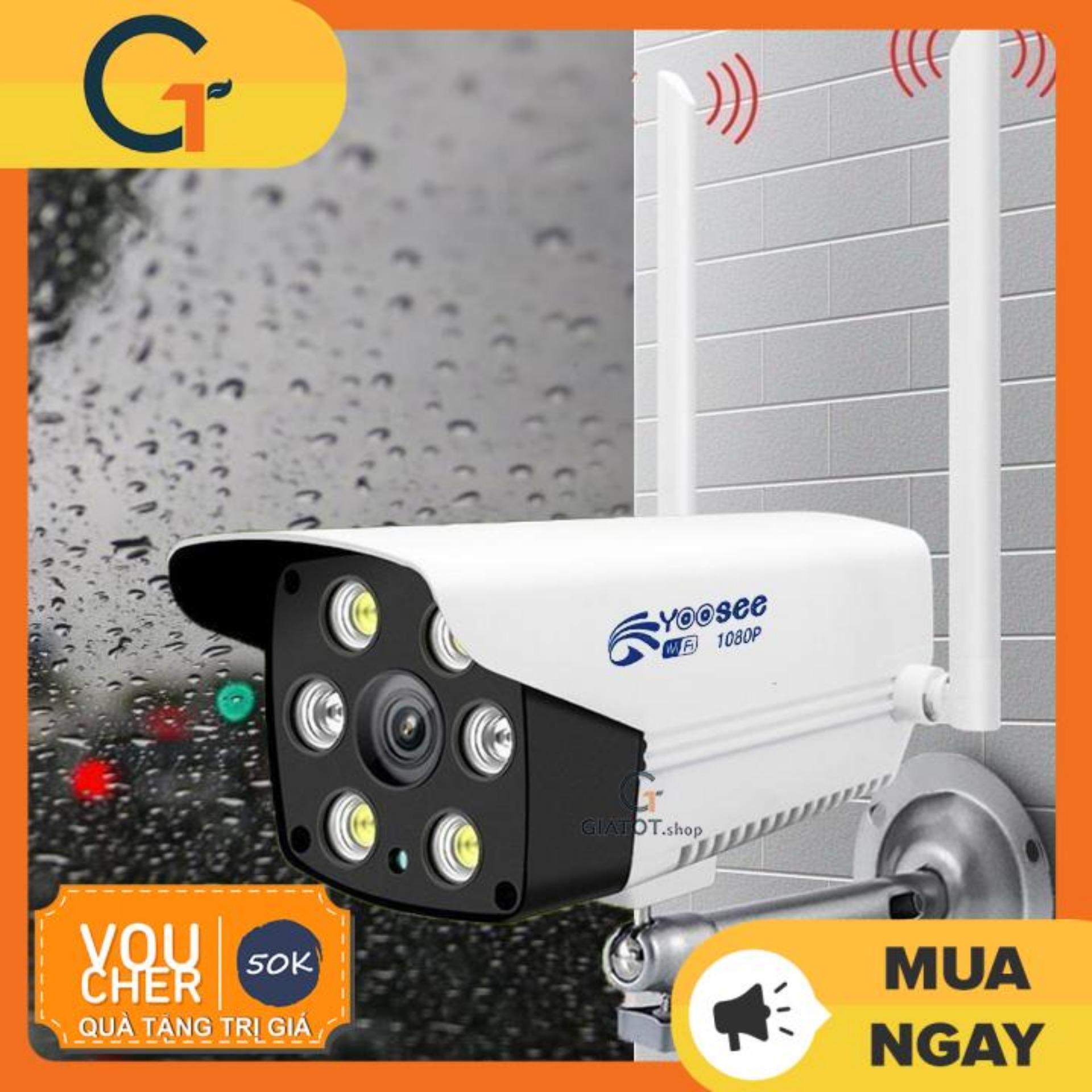 Camera wifi ngoài trời yoosee full HD 1080p model JS926 soi ban đêm có màu