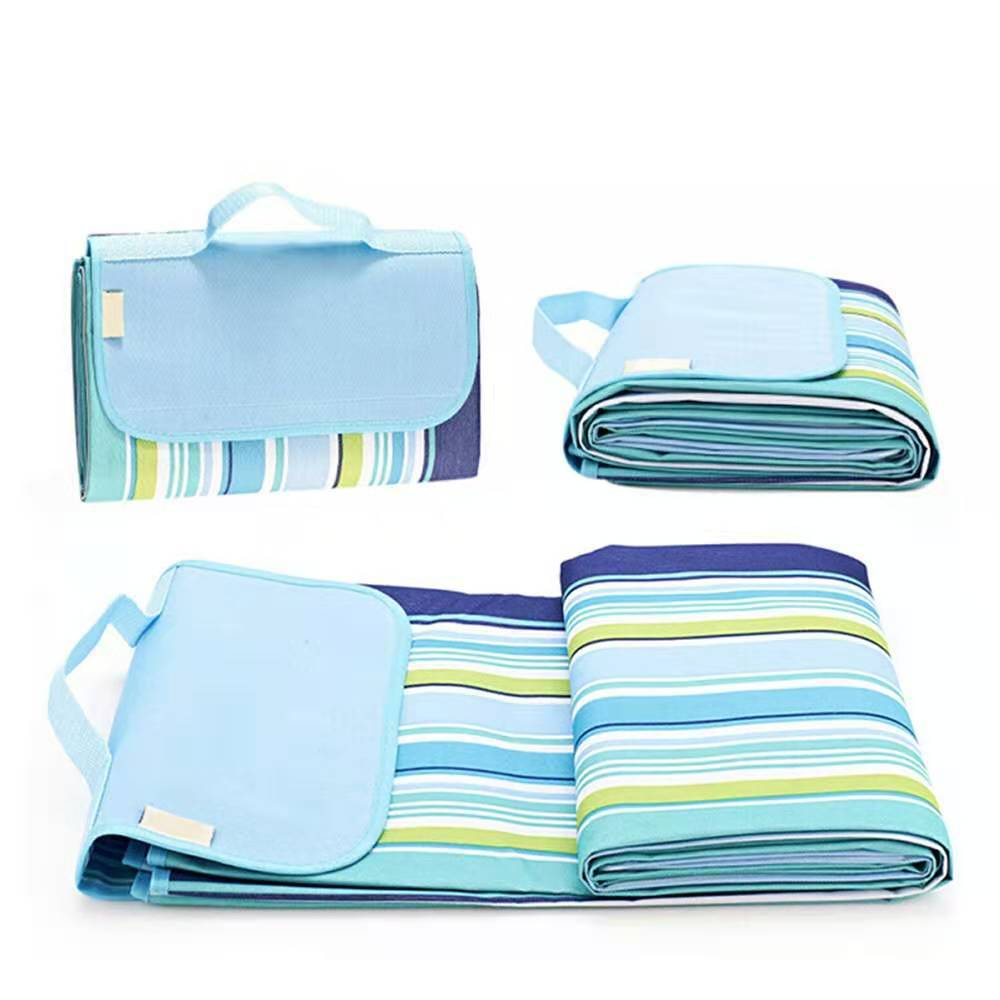 Thảm du lịch gấp gọn chống thấm cao cấp,tấm trải picnic cắm trại 2m x 1.5m