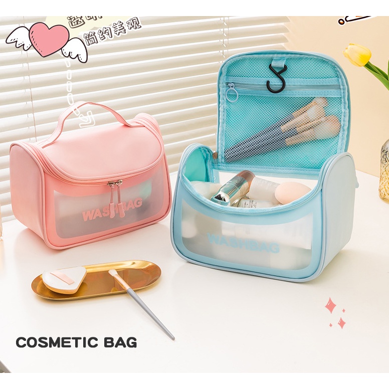Túi đựng mỹ phẩm wasbag mẫu mới có móc treo