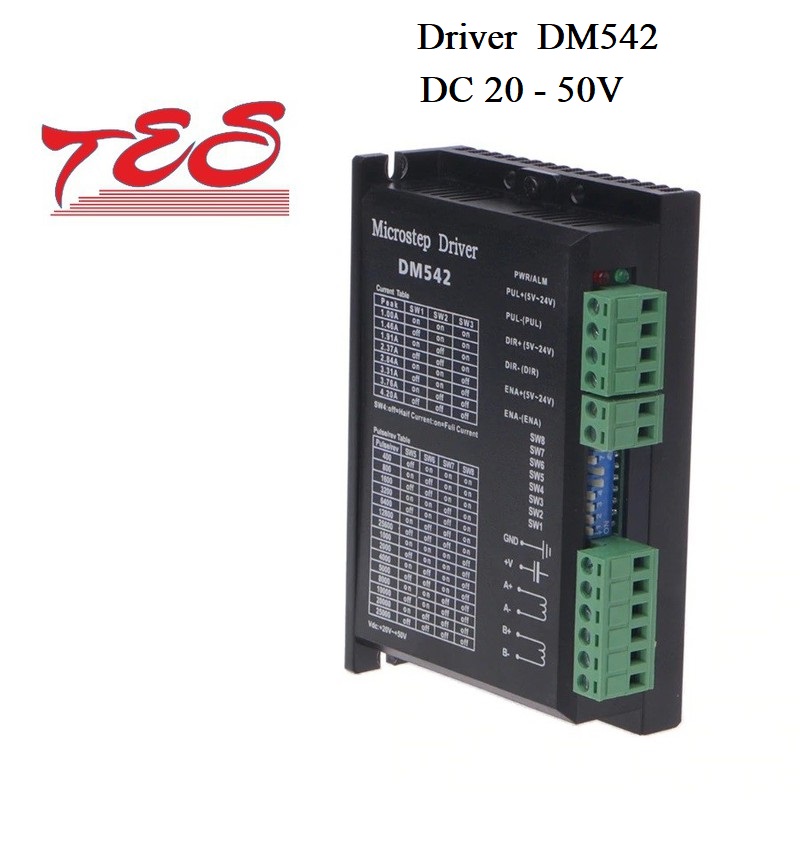 Driver mạch động cơ bước dm542