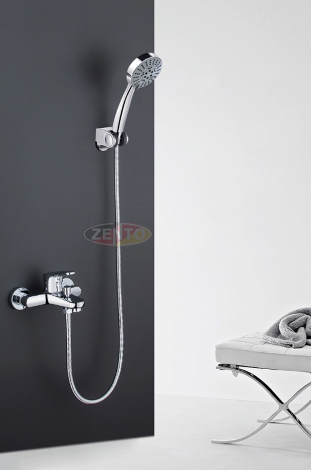 Bộ sen tắm nóng lạnh zento ZT6005 (Trắng)