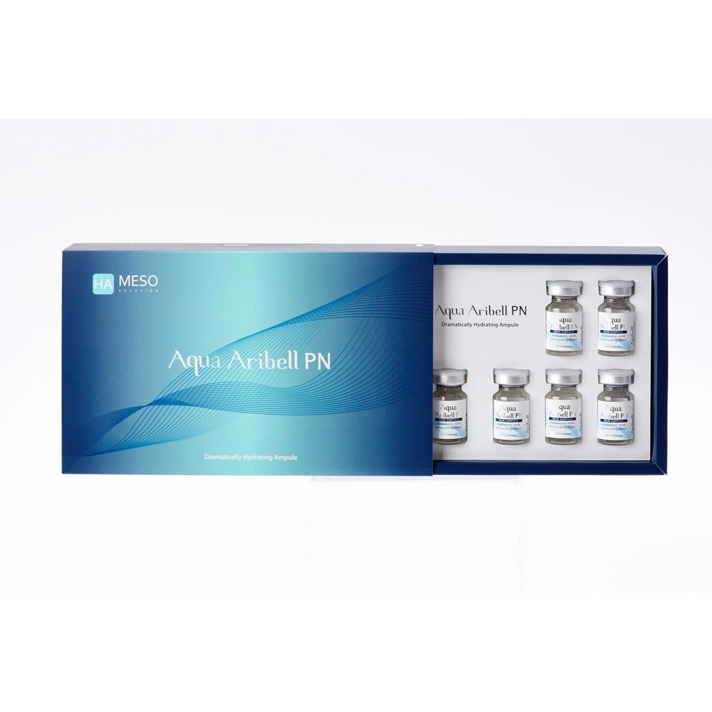 Hộp 10 lọ ha tinh chất trẻ hóa aqua aribell pn từ dna cá hồi căng bóng da 4ml hàn quốc