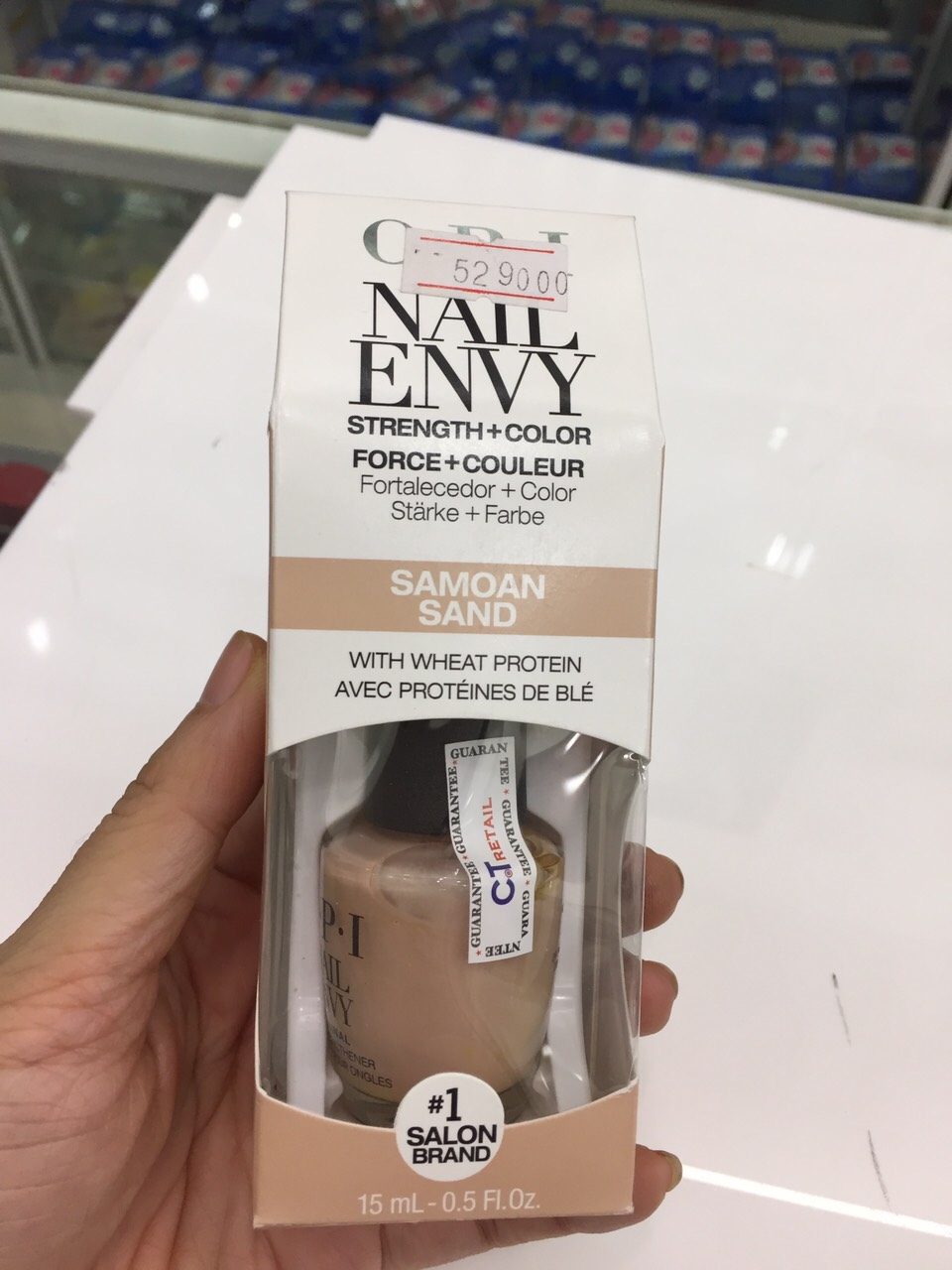 Sơn dưỡng móng OPI Nail Envy Samoan Sand 15ml