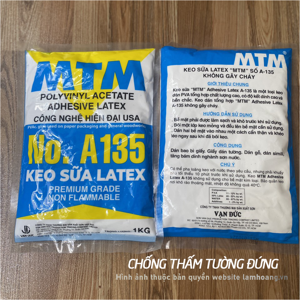 Keo Sữa MTM Latex No. A315 (1kg) số lượng lớn, giá rẻ, chất lượng