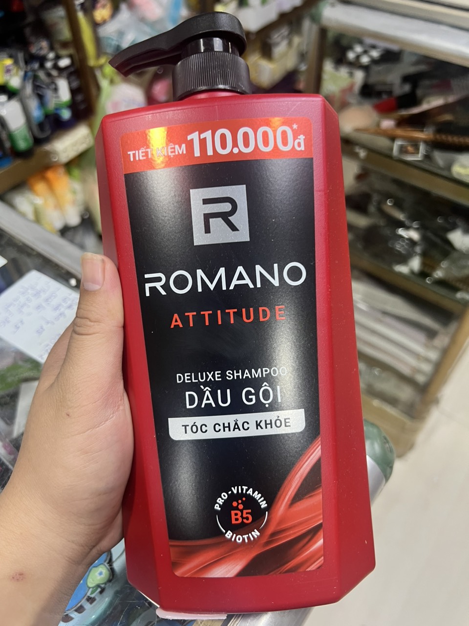 Dầu gội hương nước hoa nam Romano Attitude 900g