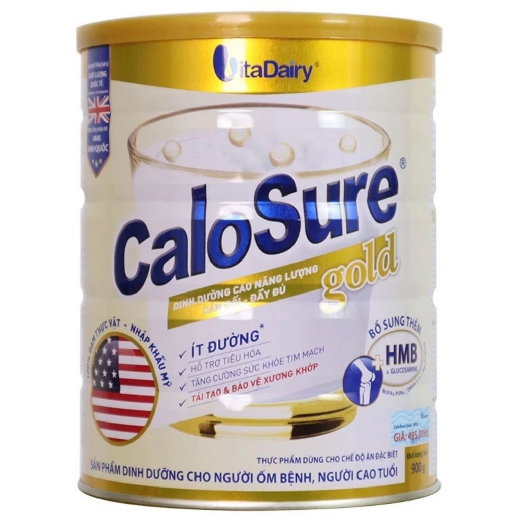 Sữa bột Calosure Gold 900g