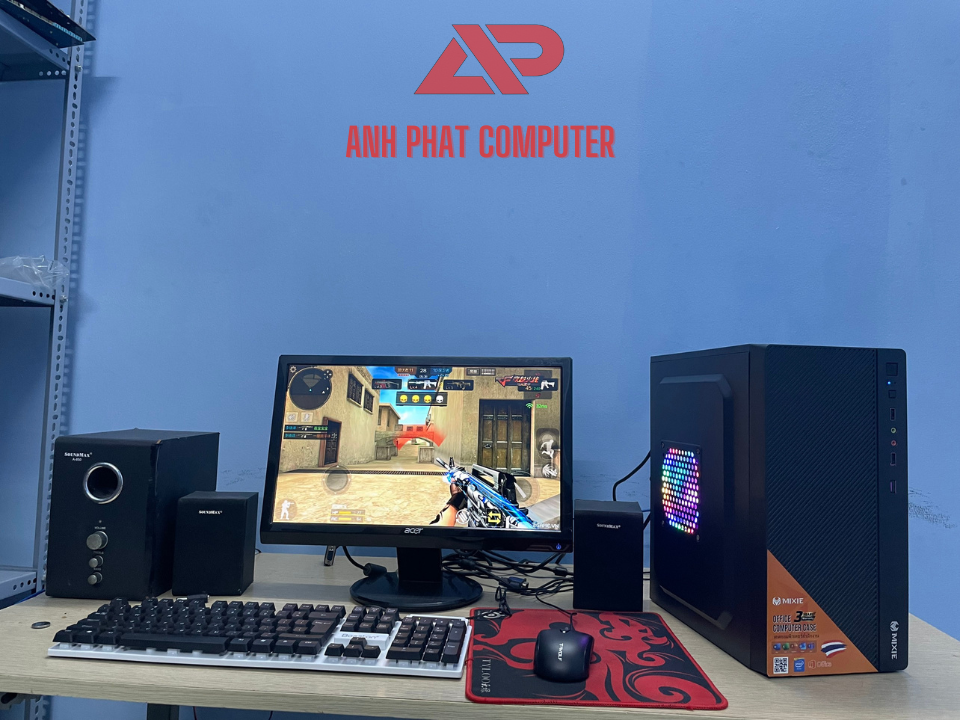 Máy tính văn phòng core i3- ram 4gb -ssd 120gb - hdd 250gb