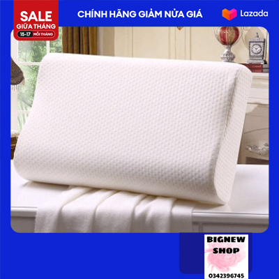 Gối cao su non ZARA Nhật Bản Loại Chính Hãng , Gối Ngủ Chống Mỏi Cổ Không Gây Đau Mỏi Cổ Sau Giấc Ngủ Dài