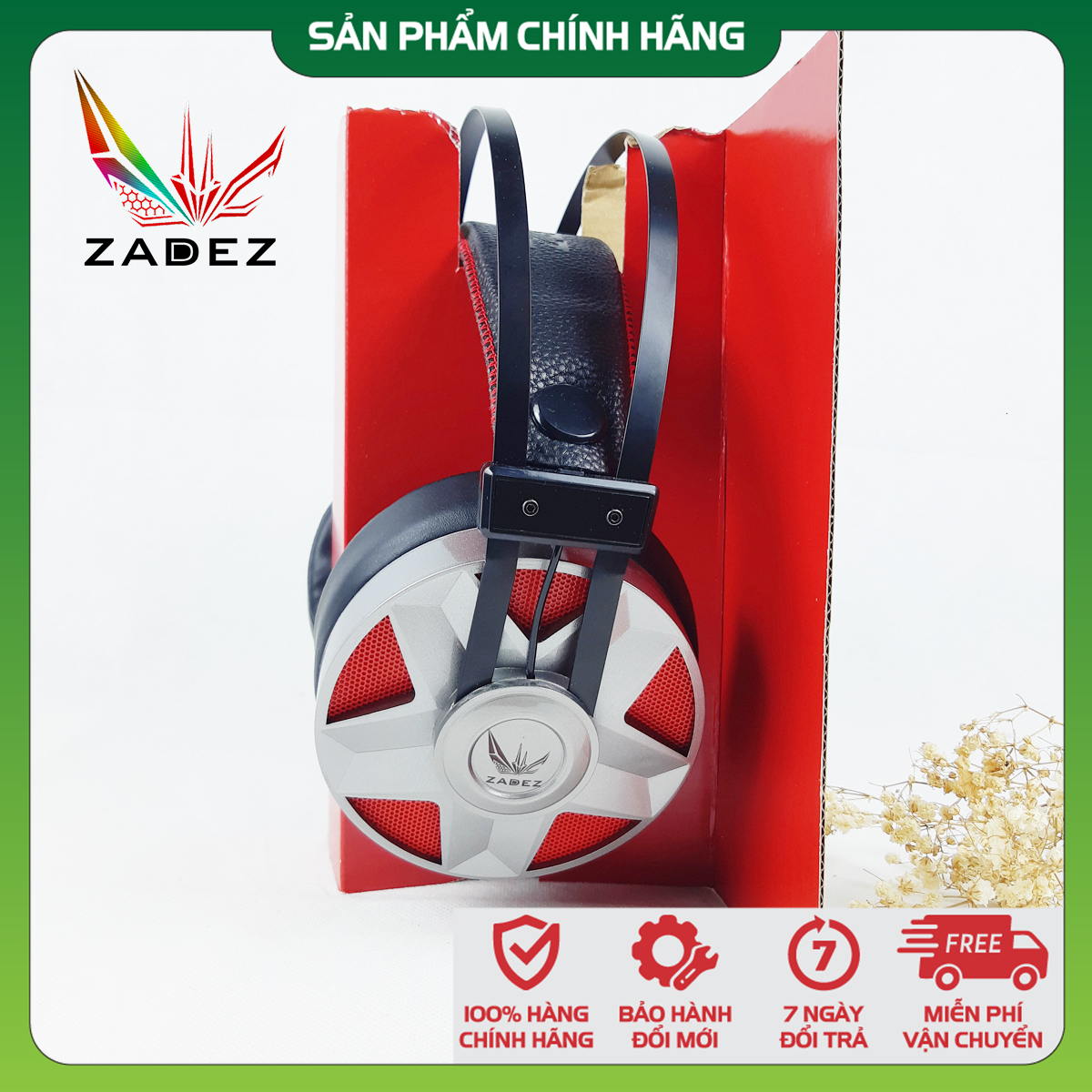 Tai nghe choàng đầu có mic Gaming Zadez GT-328P