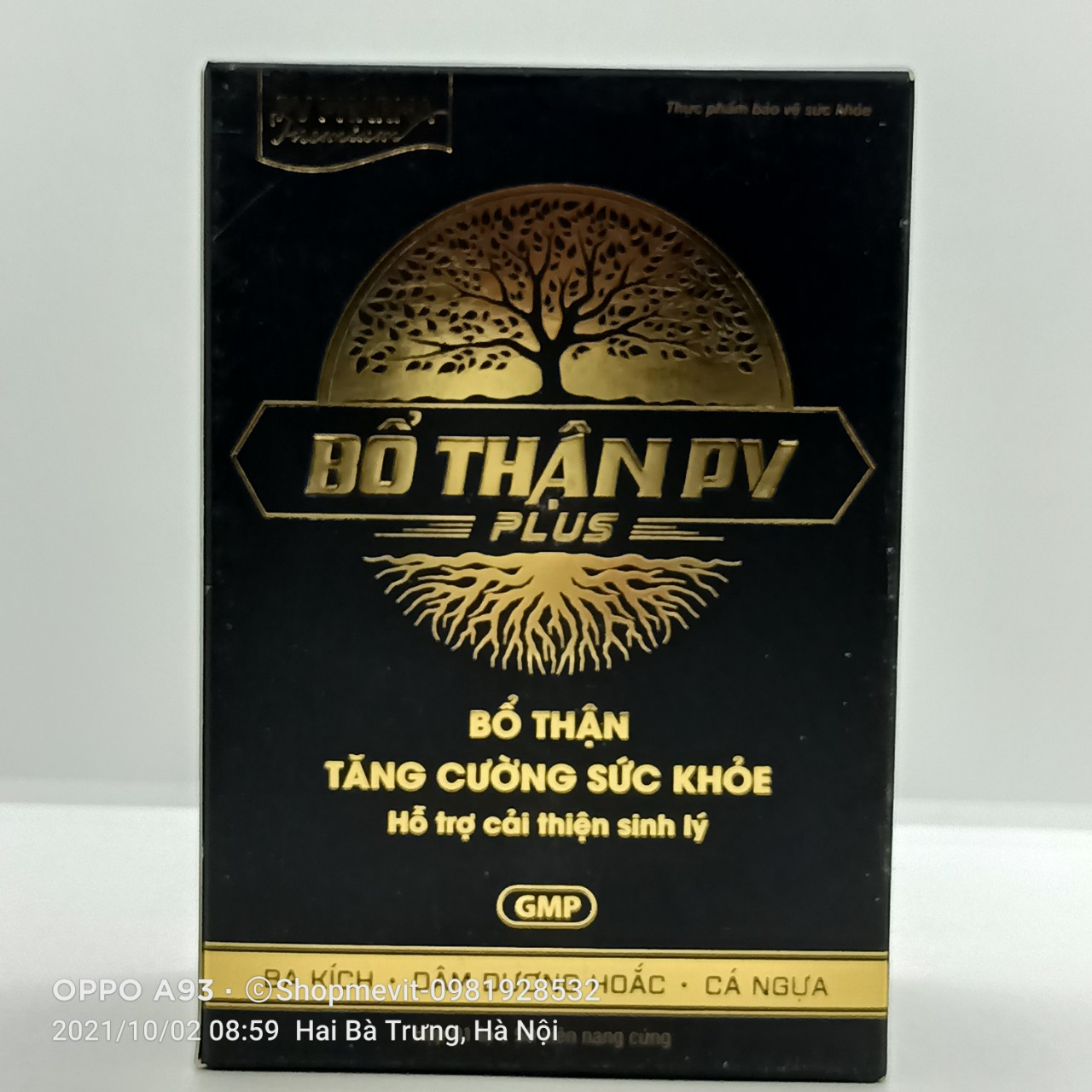 Bổ thận pv plus lọ 50 viên