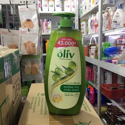 Dầu gội Oliv dưỡng tóc chắc khỏe 1L