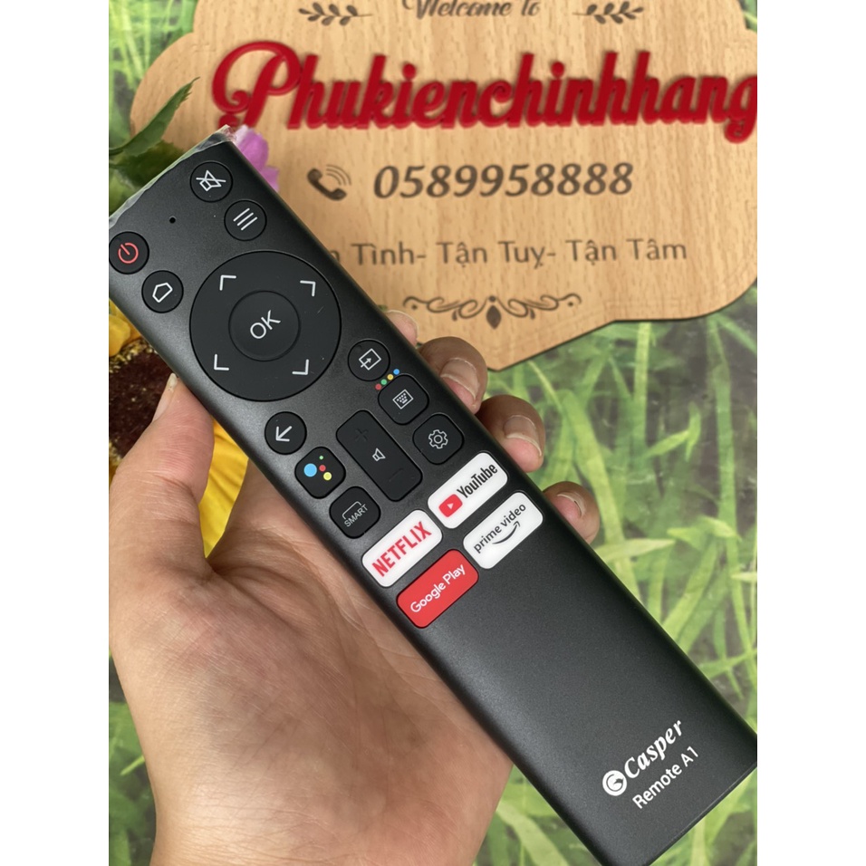 Remote tivi casper giọng nói .đời mới