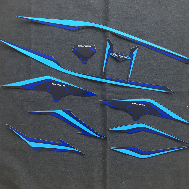 [HÀNG AIRBLADE] TEM DÁN XE AIRBLADE 125 ĐỜI 2016 3 LỚP CAO CẤP CHẤT LƯỢNG NHƯ ZIN (MÀU XANH DƯƠNG)