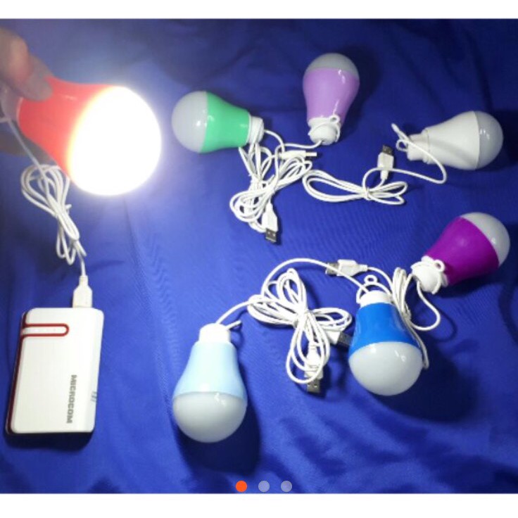 Đèn tròn led usb 5w