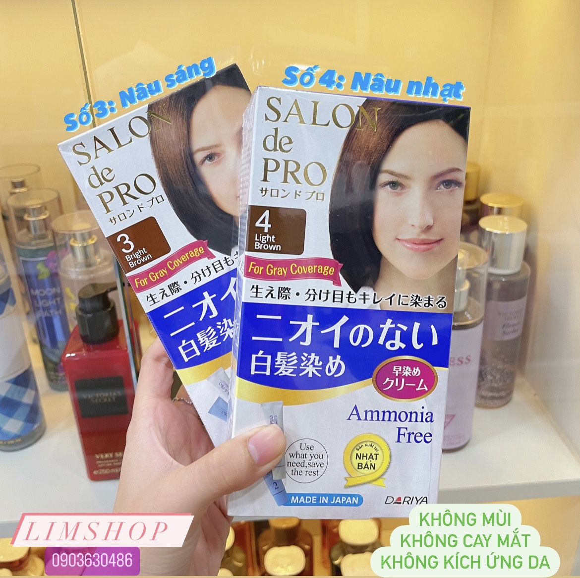 Thuốc nhuộm tóc cao cấp Salon de PRO