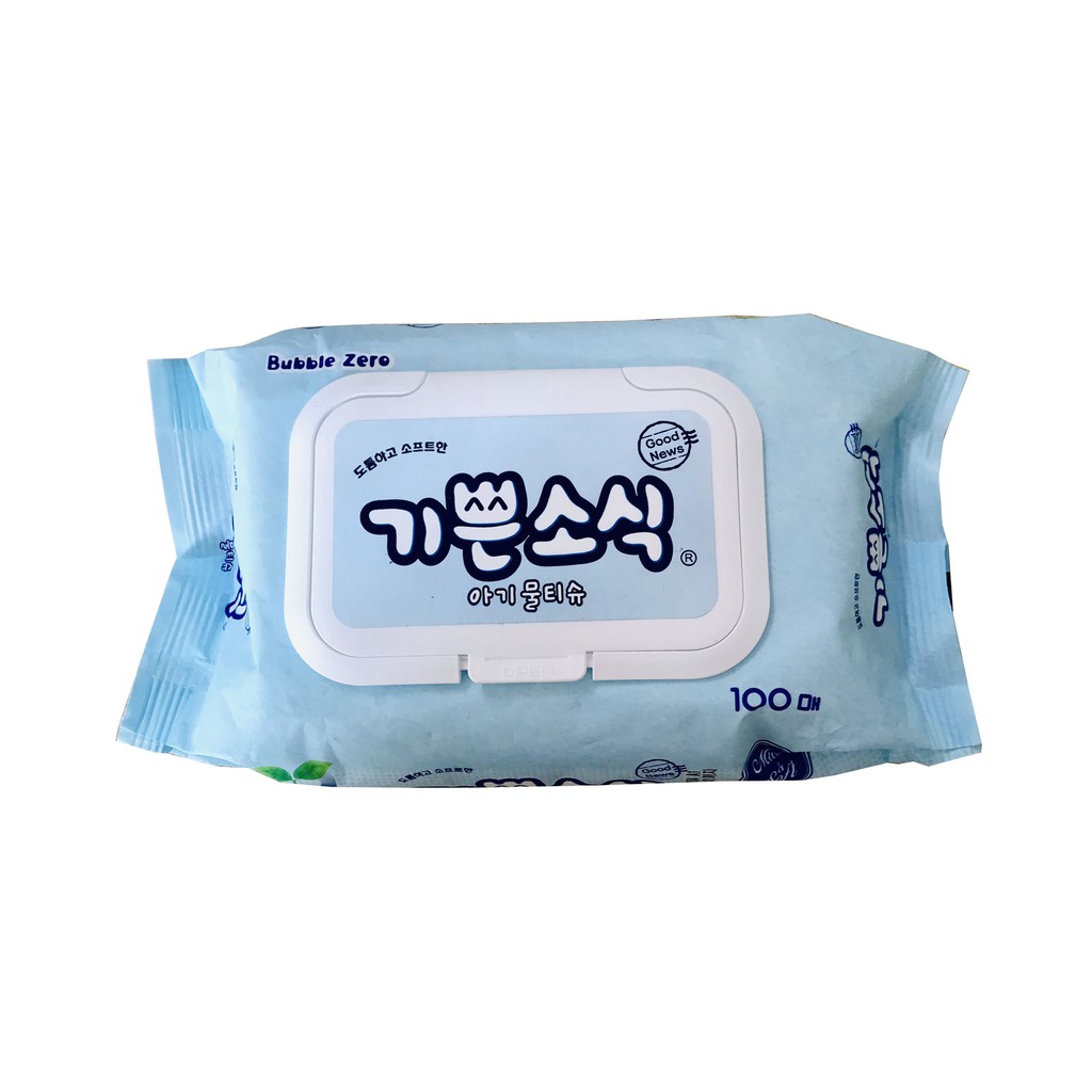 Giấy ướt ki bbun so sik 100 tờ/ gói
