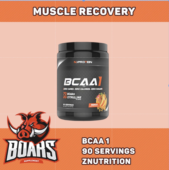 ZNUTRITION N1 BCAA1, BỔ SUNG BCAA THIẾT YẾU, PHỤC HỒI VÀ PHÁT TRIỂN CƠ BẮP - 90 LẦN DÙNG