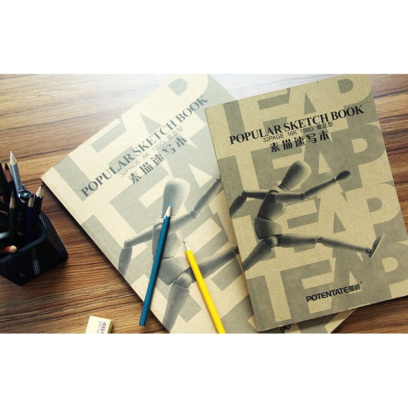Hot sale sổ vẽ chì a4 sổ canson a4 định lượng 150g mã 020202 sketchbook vẽ chì sketch drawing book-dụng cụ vẽ tâm tâm