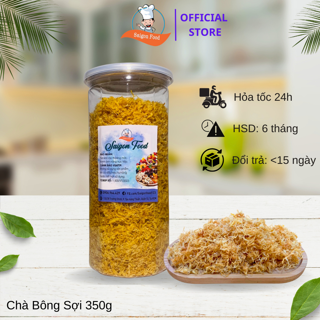 [HCM][1lon] Chà bông sợi hàng loại 1 đảm bảo vệ sinh (350gr) - SAIGON FOOD