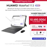Máy tính bảng HUAWEI MatePad 11.5 2026 | WPS Office PC Với Công Cụ AI | HUAWEI FullView Display 2.5K 120Hz| Bàn Phím Rời| Pin 10100mAh