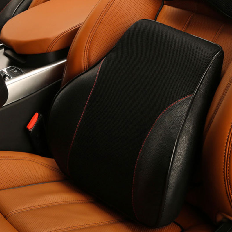 Gối tựa lưng ô tô KISAMA chất liệu cao su non cao cấp, độ bền lên đến 3 năm, bảo hành 12 tháng