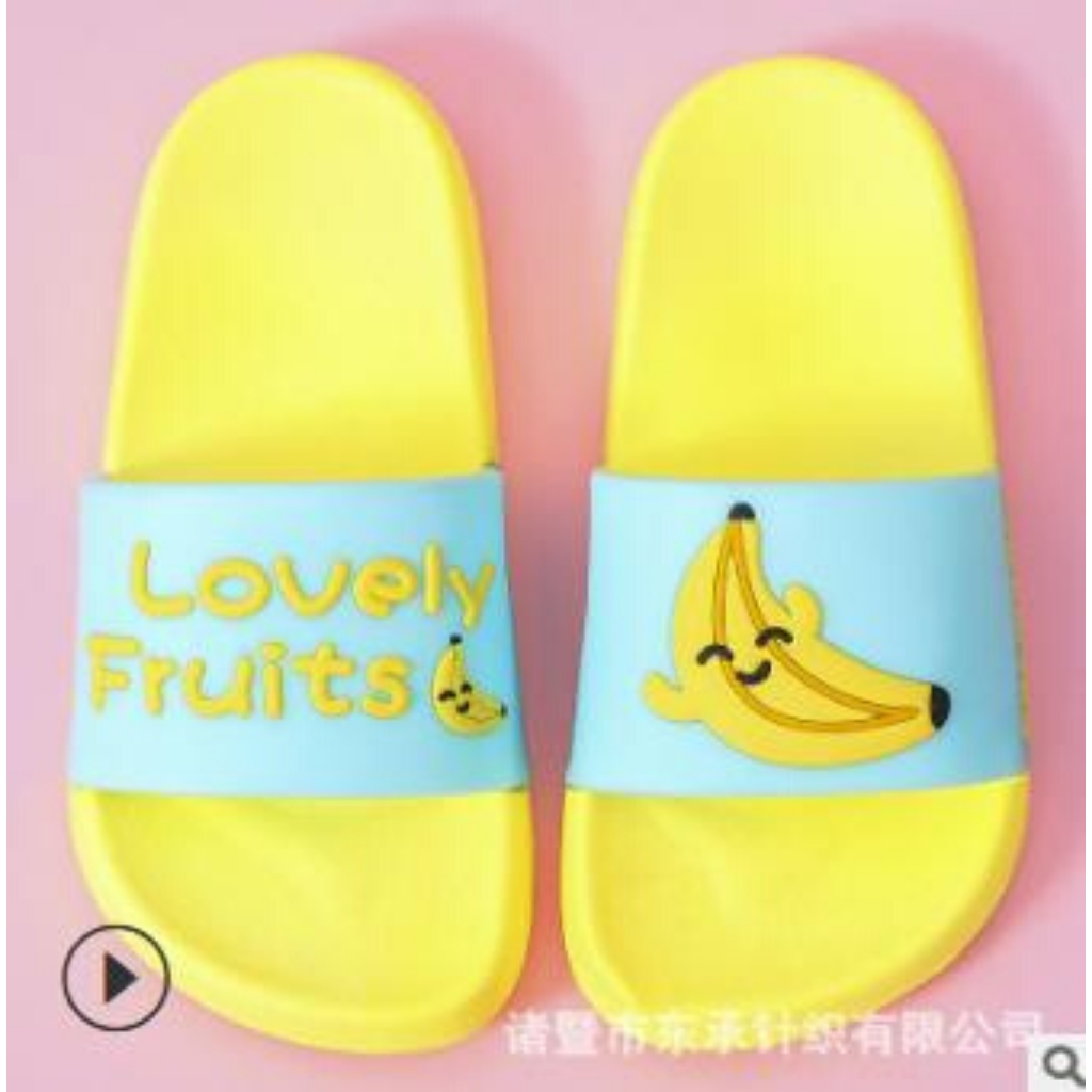 Dép Trẻ  Em ,Dép Lê Hoa Quả Cho Bé Trai,Bé Gái Từ 1 Tuổi Đến 8 Tuổi Đế Mềm Siêu Nhẹ,Chống Trơn Trượt
