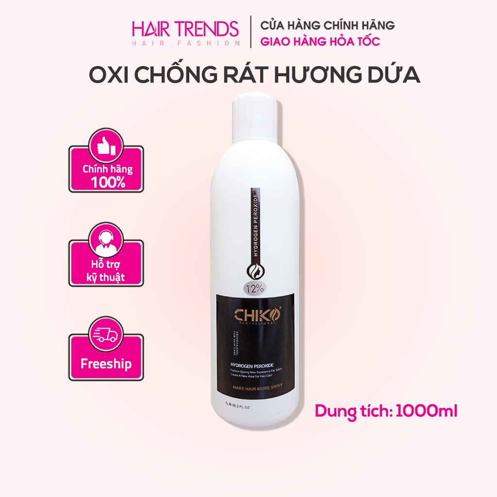 Oxi nhuộm chiko không xót da đầu - hương dứa 1000ml
