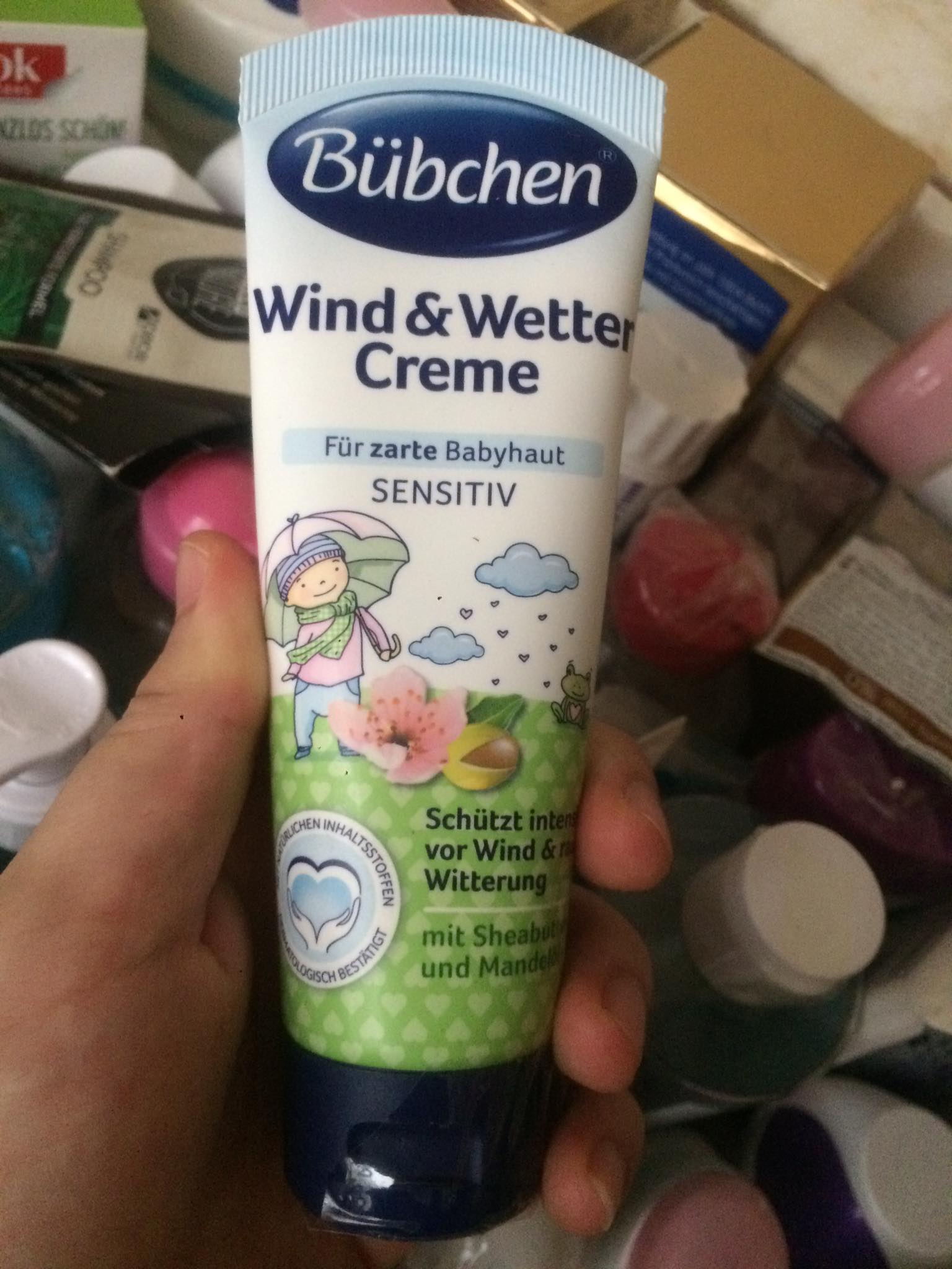 Kem nẻ và dưỡng ẩm cho bé Buebchen Wind & Wetter nội địa Đức