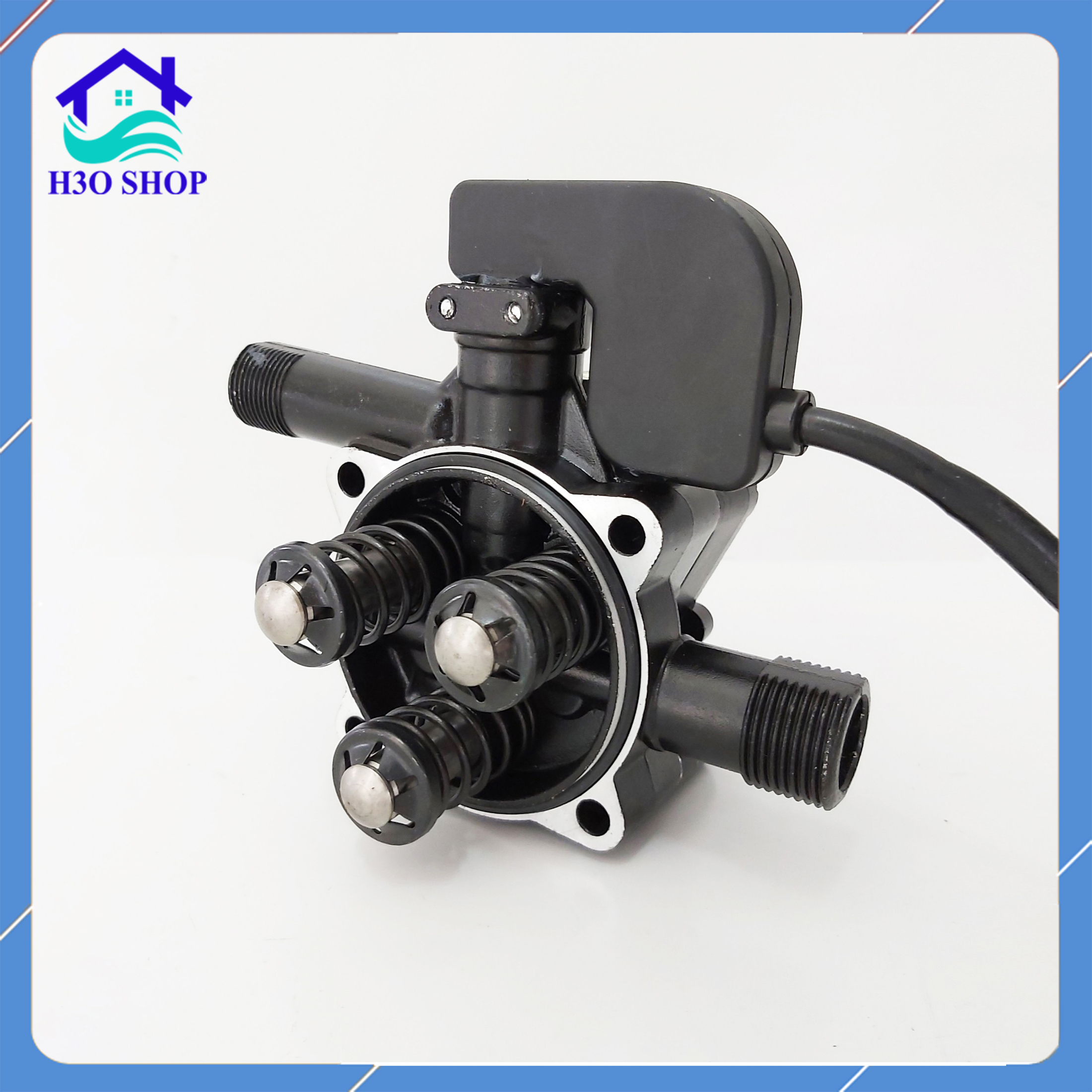 [HCM]Bộ đầu bơm máy rửa xe cao áp máy rửa xe gia đình máy rửa xe mini - kèm rơ le
