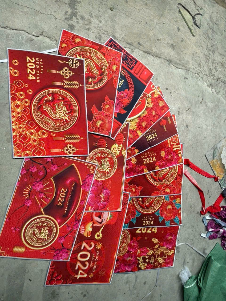 Thảm chùi chân 3d ngày tết