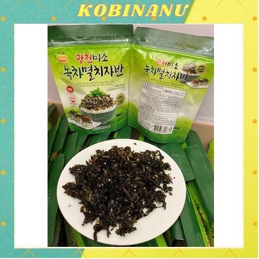 Rong biển rắc cơm hàn quốc lá kim vụn trộn cơm miso gói 50g túi zip kobinanu