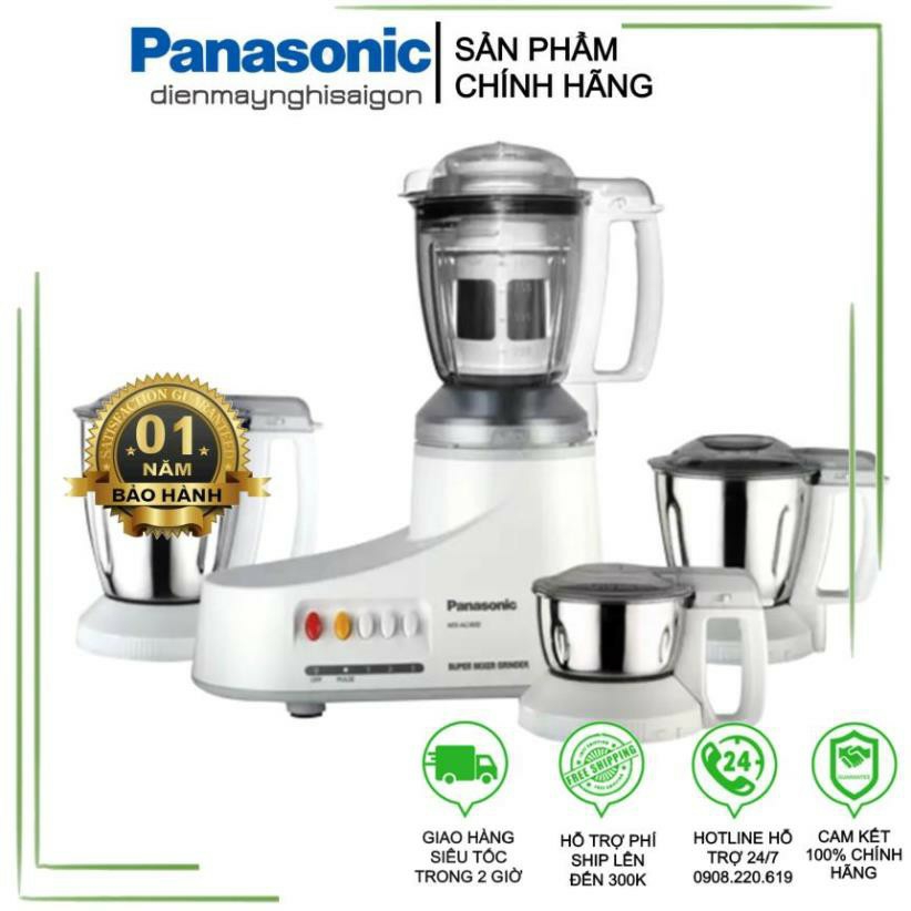 Máy xay đa năng panasonic mx-ac400wra - hàng chính hãng