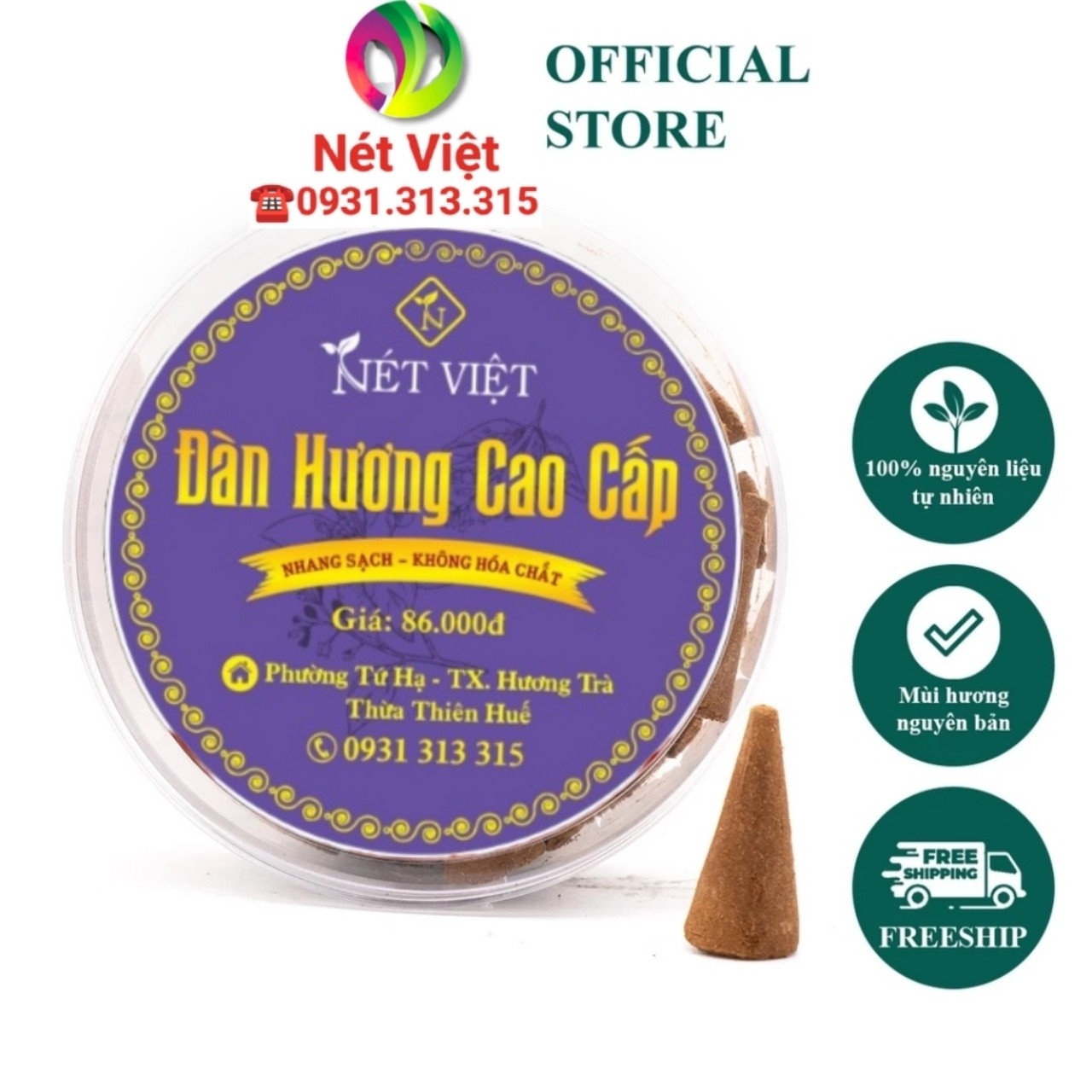 Nhang nụ đàn hương nét việt