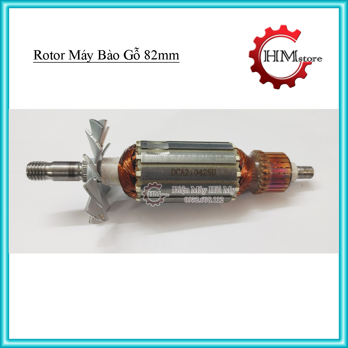 Bộ ruột thay thế dành cho máy bào gỗ 82mm - stator, roto máy bào các dòng dca, acz, maktia 1900, feg ... - hải my store