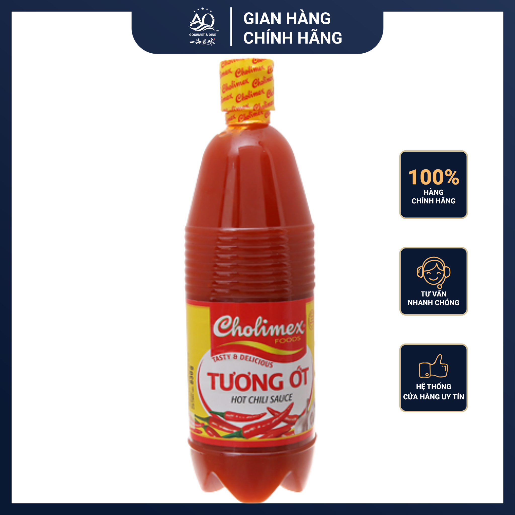 Tương ớt Cholimex chai lớn 830g