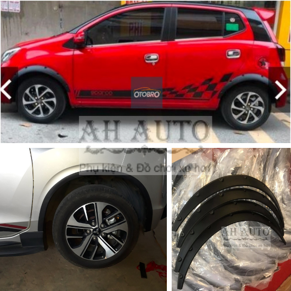 Cua Lốp Toyota Wigo Mẫu Thể Thao Chống Xước Và Chống Va Quẹt Xe ( MÃ SFP-76522134 Giảm 20k )